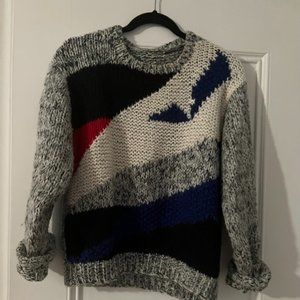 Vintage Cozy Patterned Sweater
